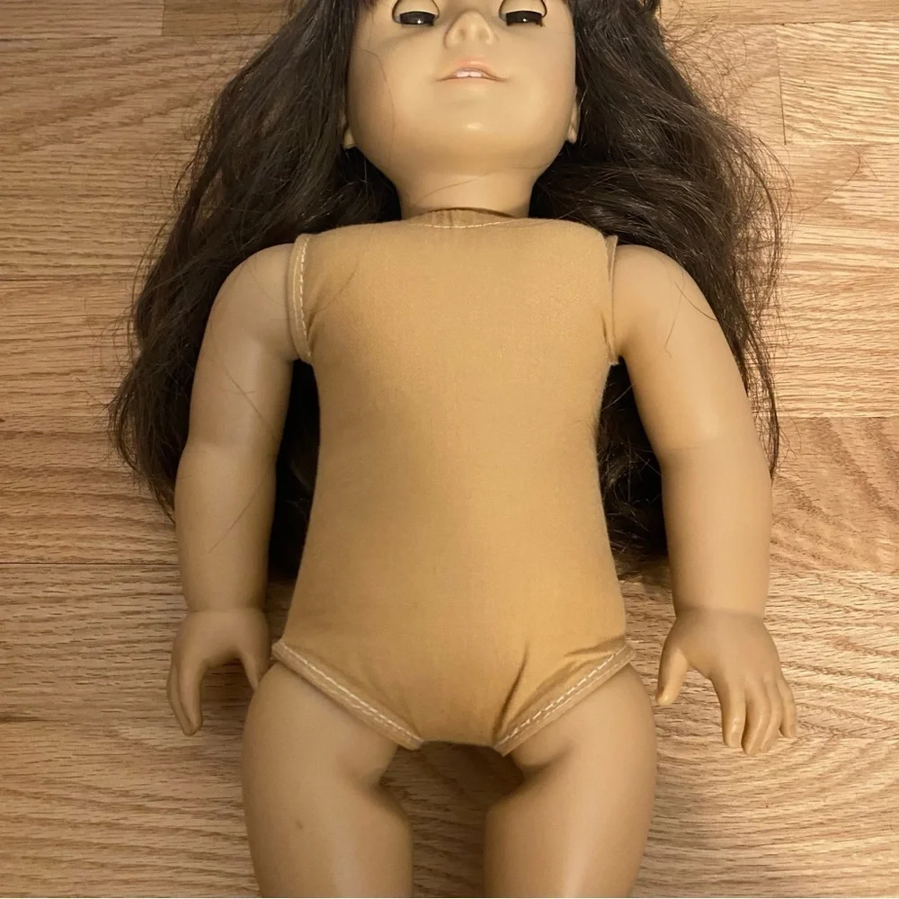 American Girl Pleasant Company Samantha Parkington Doll Brunette Kids Toy Brown